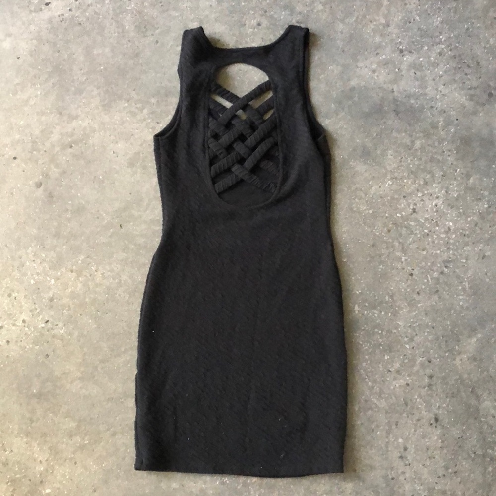 Black Free People Bodycon Dress